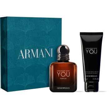 Armani Emporio Stronger With You Parfum set cadou pentru bărbați - imagine 2